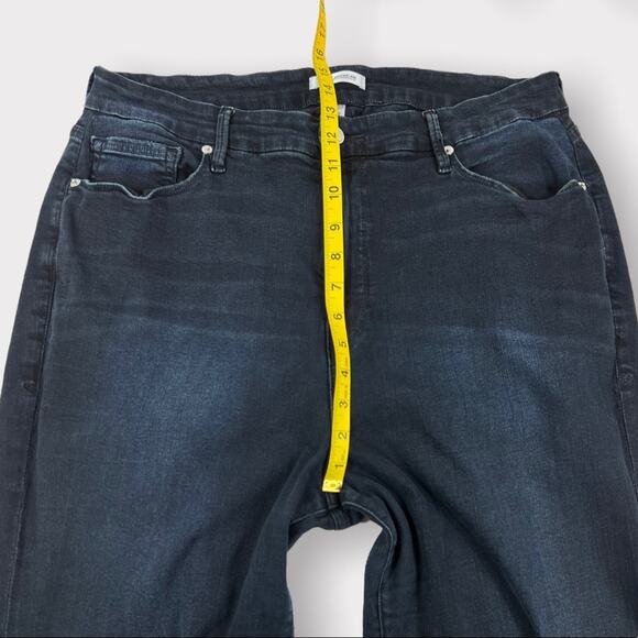 Good American Good Legs Skinny Jeans Blue001 Size 22 - Picture 9 of 9